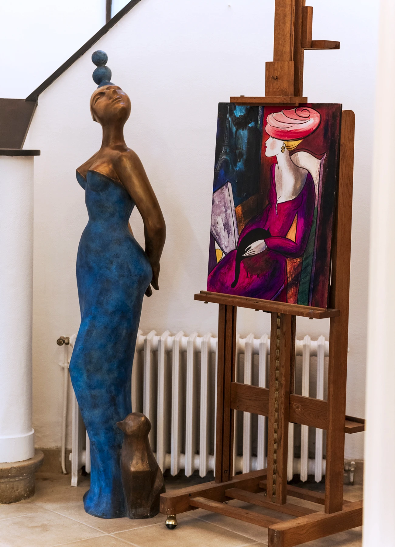 Décoration élégante à la maison Le Kinff, lors de l'évènement de CommunicPassion.