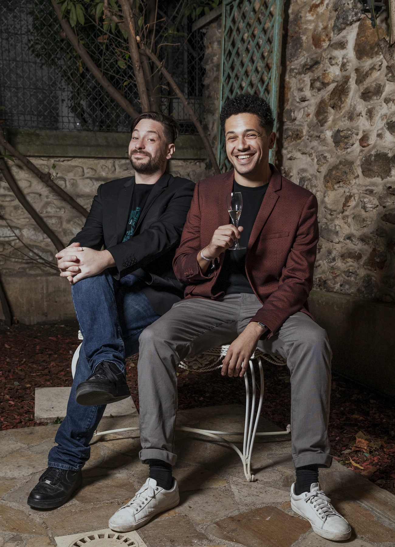 Portraits des participants saisis lors de l'évènement culinaire de CommunicPassion, photographiés par Laurène Zabary.