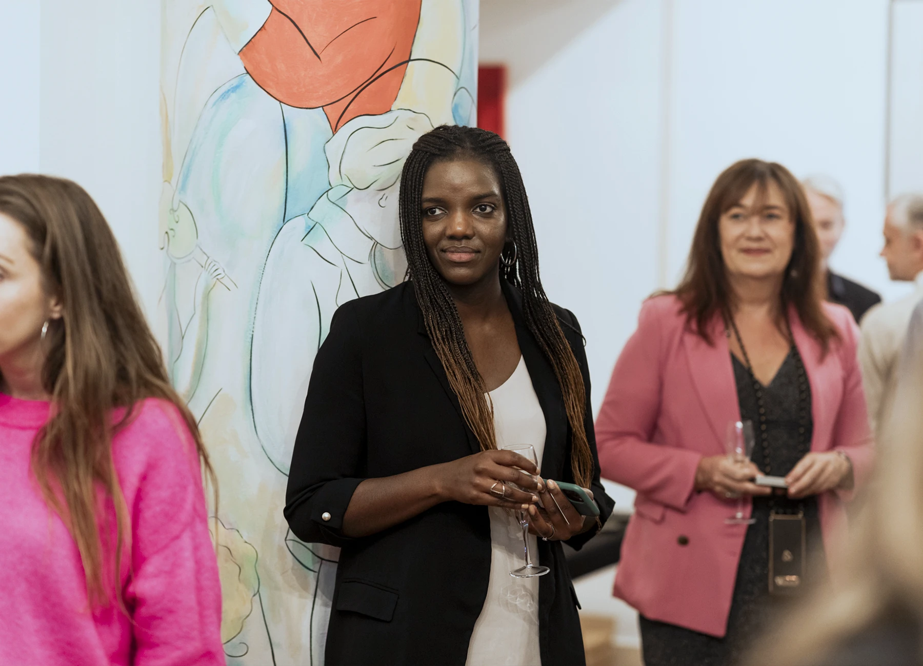 Photographie d'ambiance capturant l'atmosphère de l'évènement culinaire de CommunicPassion, photographiée par Laurène Zabary.
