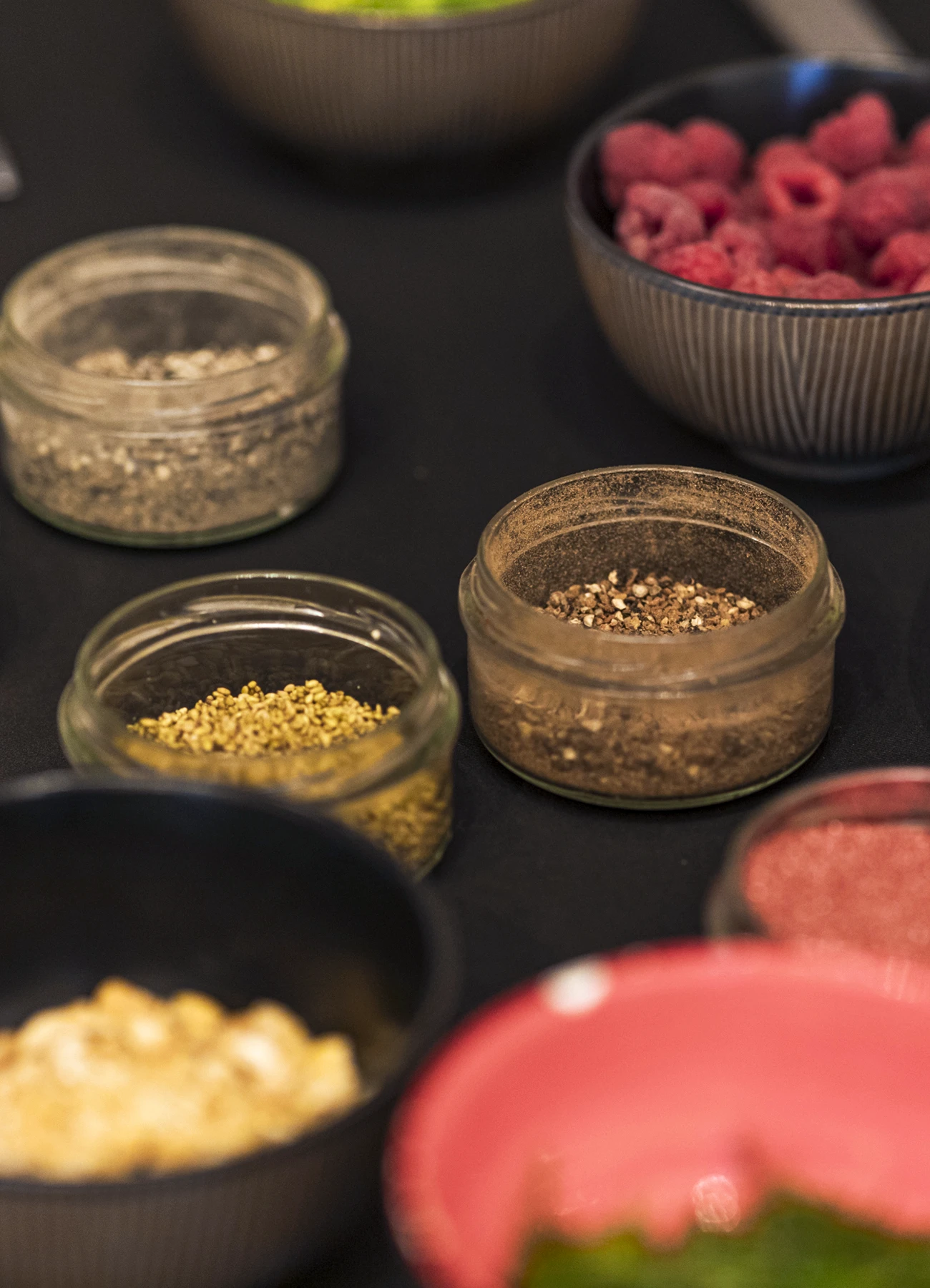 Le buffet de l'évènement culinaire organisé par CommunicPassion, photographié par Laurène Zabary.